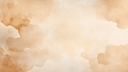 Fototapeta premium A soft, abstract watercolor background with warm, earthy tones, perfect for artistic or design projects.
