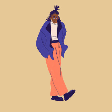 Stylish Adult Character