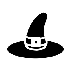 Hat Vector Glyph Icon Design