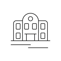 Shopping Mall vector icon