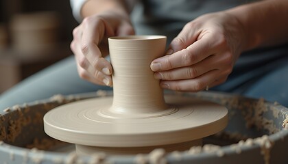 hands of a potter