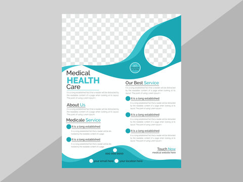 Modern Medical Flayer Design Template