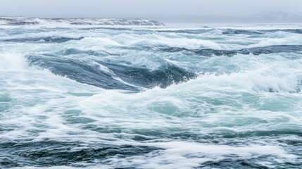 Fototapeta premium Turbulent Ocean Waves