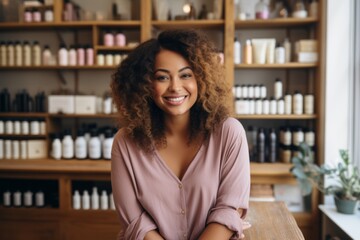 Portrait of a confident young female small business owner