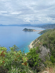 Sea coastline