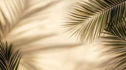 Obraz premium Soft Tropical Shadows