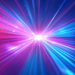 Fototapeta premium Vibrant Light Rays