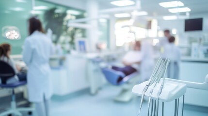 Obraz premium Modern Dental Clinic Interior