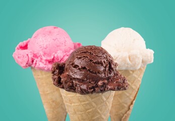 Tasty sweet cold Ice cream