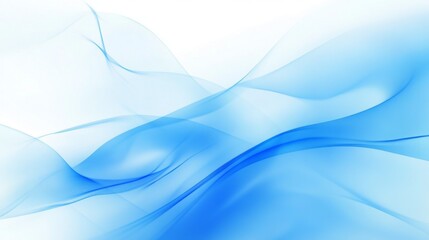 Obraz premium Ethereal Blue Waves