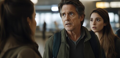 Unexpected Family Encounter: Shocked Man Meets Daughter