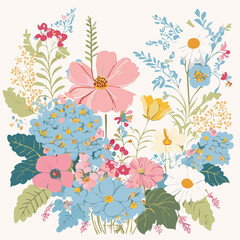 Florals and botanicals illustration design