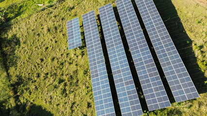 Painel Solar Fazenda Solar - Energia Fotovoltaico © Atilio