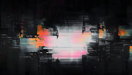 digital pixel glitch abstract error background overlay distorted broken crt television or video game damage texture futuristic post apocalyptic cyberpunk white noise no signal backdrop