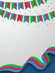 Obraz premium ERITREA Background for Festivals and National Days Celebrations