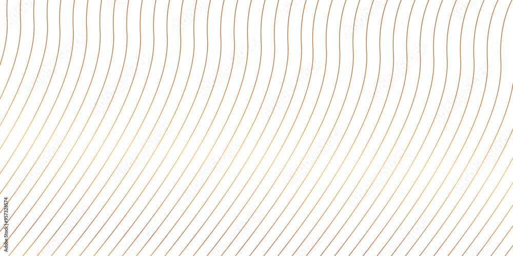 Poster curve wave seamless pattern line texture. abstract colorful vector wave elegant striped diagonal lin