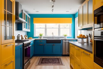 Fototapeta premium interior design of a kitchen 