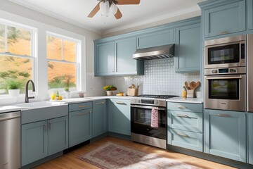 Fototapeta premium interior design of a kitchen 