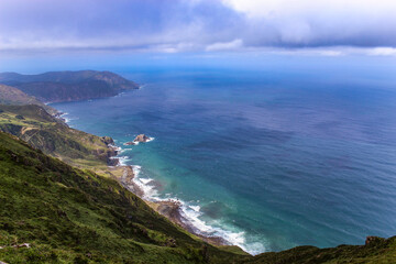 Vixia Herbeira (municipality of Cedeira) in Galicia, Spain, is one of the highest cliff faces in Europe