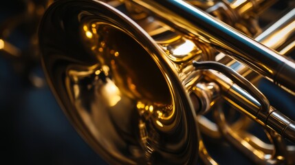 Brass Instrument Close-Up