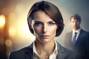 good or bad choice concept, business ethics