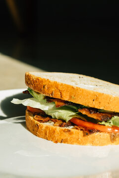 Vegan BLT Sandwich