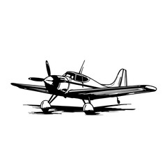 aircraft outline transparent 