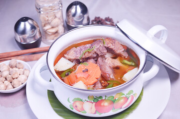 the oxtail soup
