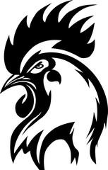 Charming chicken vector illustration for digital art, vector, cartoon, clipart, and line art designs.