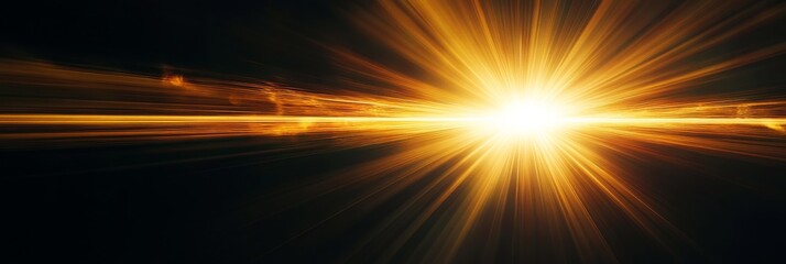 Bright sun rays break through the darkness, creating a stunning display of light and shadows. The radiant beams offer a sense of hope and renewal at dawn