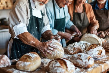 Group Cooking Class Highlighting Homemade Bread Preparation and Baking Techniques
