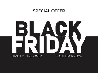 Modern Black Friday Super Sale Banner for Business Marketing