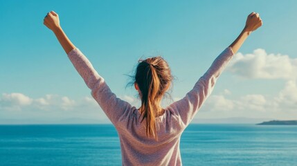 Embracing Freedom by the Sea