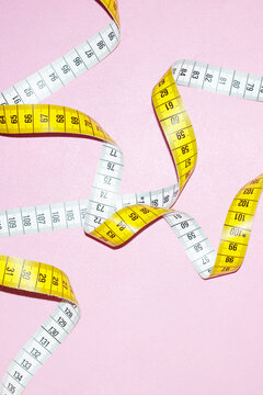 Measuring tape symbolizing numerical data, counting, measuring, data