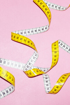 Measuring tape symbolizing numerical data, counting, measuring, data