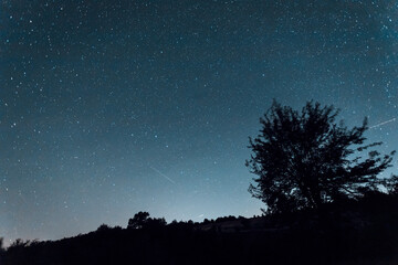 starry night sky
