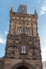 Fototapeta premium A late Gothic building and one of the symbols of Prague. It was created in 1475 for representation purposes, it was completed at the end of the 19th century, in a pseudo-Gothic purist style.
