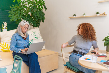 Collaborative Women Working in the Office

