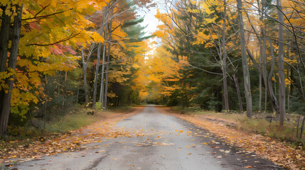Obraz premium autumn in the forest