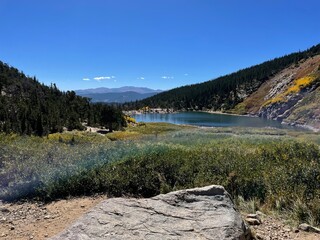 Fototapeta premium lake in the mountains