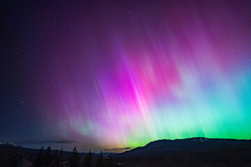 Prismatic Aurora Skies