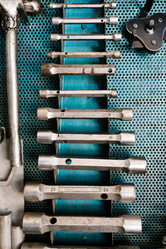 Socket Wrenches on Display