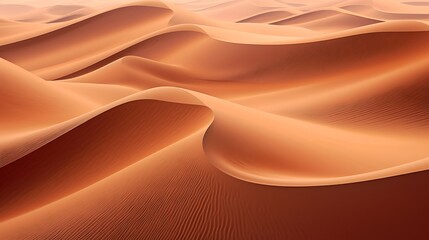 Abstract patterns created by the movement of sand dunes in a desert, capturing the ever-shifting and dynamic nature of the landscape.