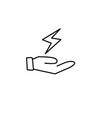 Energy Icon Vector 