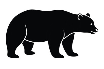 Bear vector silhouetteobe Illustrator Artwork