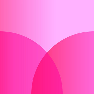 Dynamic Vibrant Colorful Overlap Circles Gradient Color Fusion Flow Mixed Colors Blend Tricolor Overlap Circles Simple Geometry Pattern 646