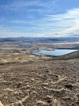View from Esjan mountain