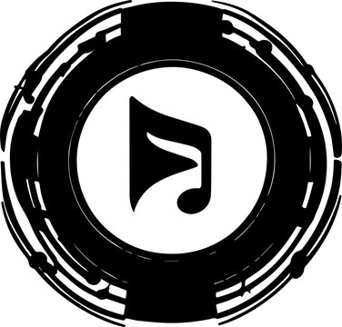 recommend clip art:  Music notes abstract icon