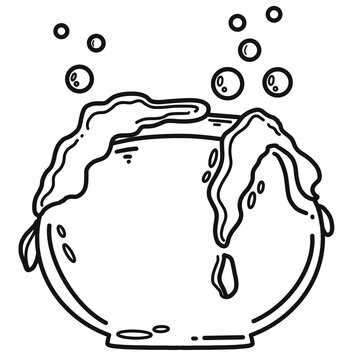 recommend clip art: magic cauldron element