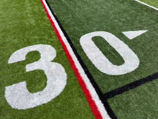 Artificial Turf American Football Field 30